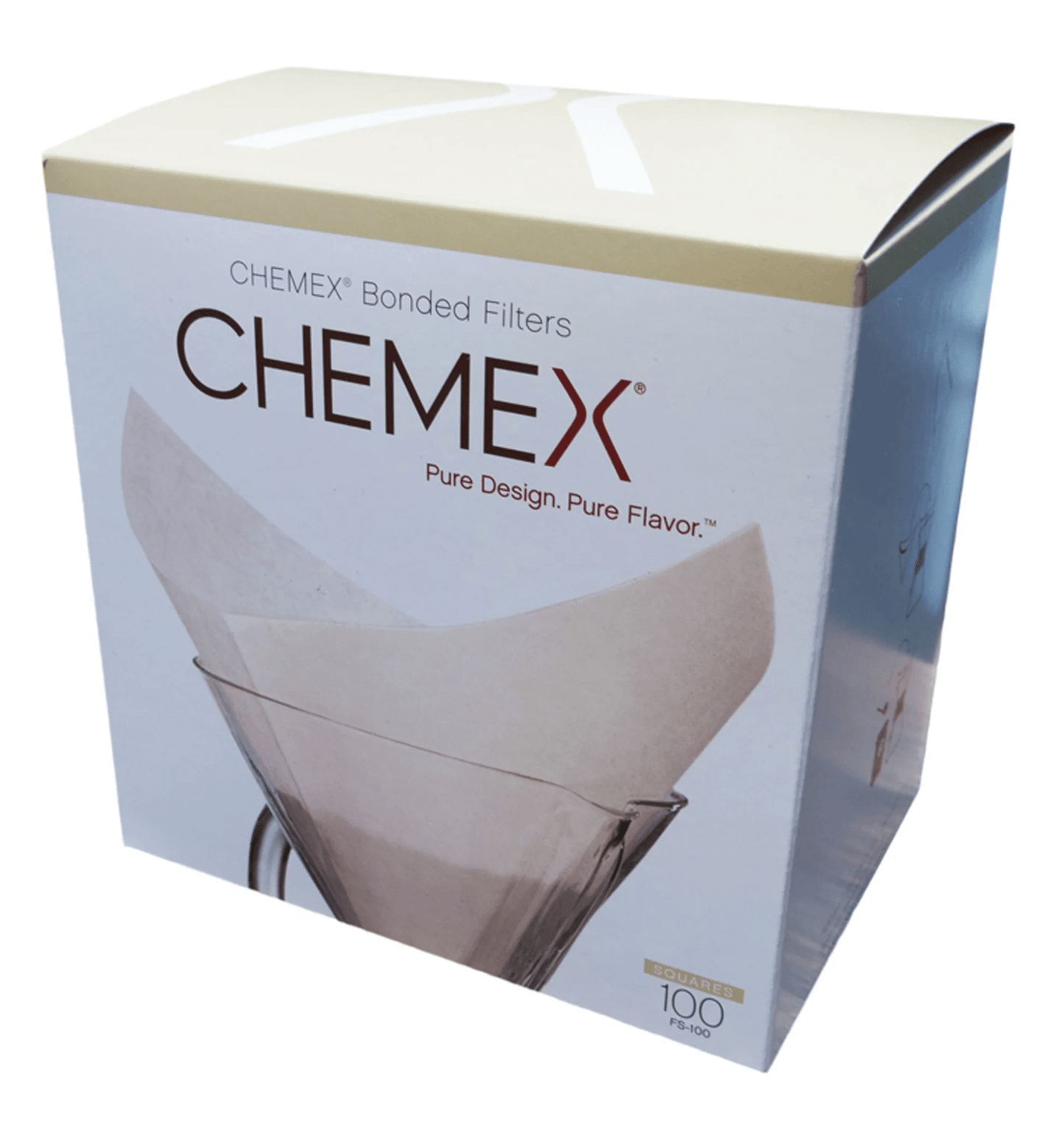 Chemex Kvadratiska pappersfilter 100st